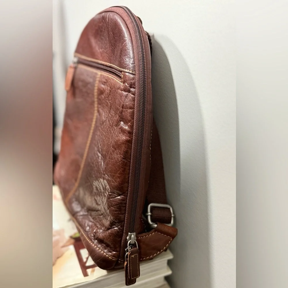 Brown Leather Jack George’s Bag
